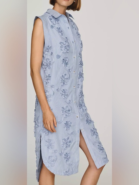 Anthropologie Dresses & Skirts - Anthropologie Lillian Button-Front Midi Dress by Maeve